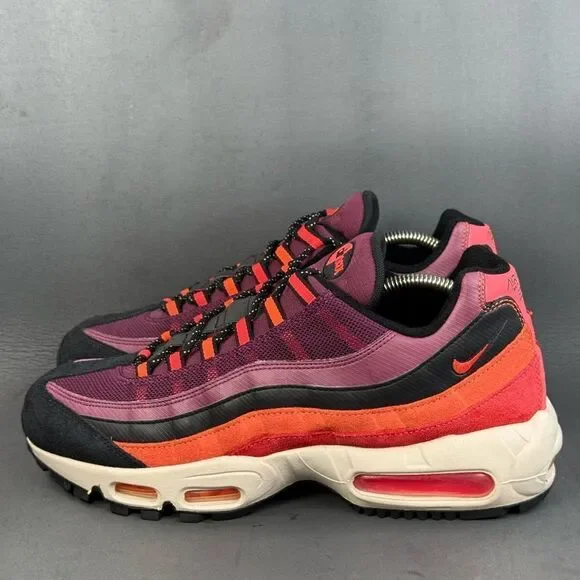 Nike Air Max 95 Utility Villain Red athletic sneaker shoes men's size 11 - Picture 3 of 8